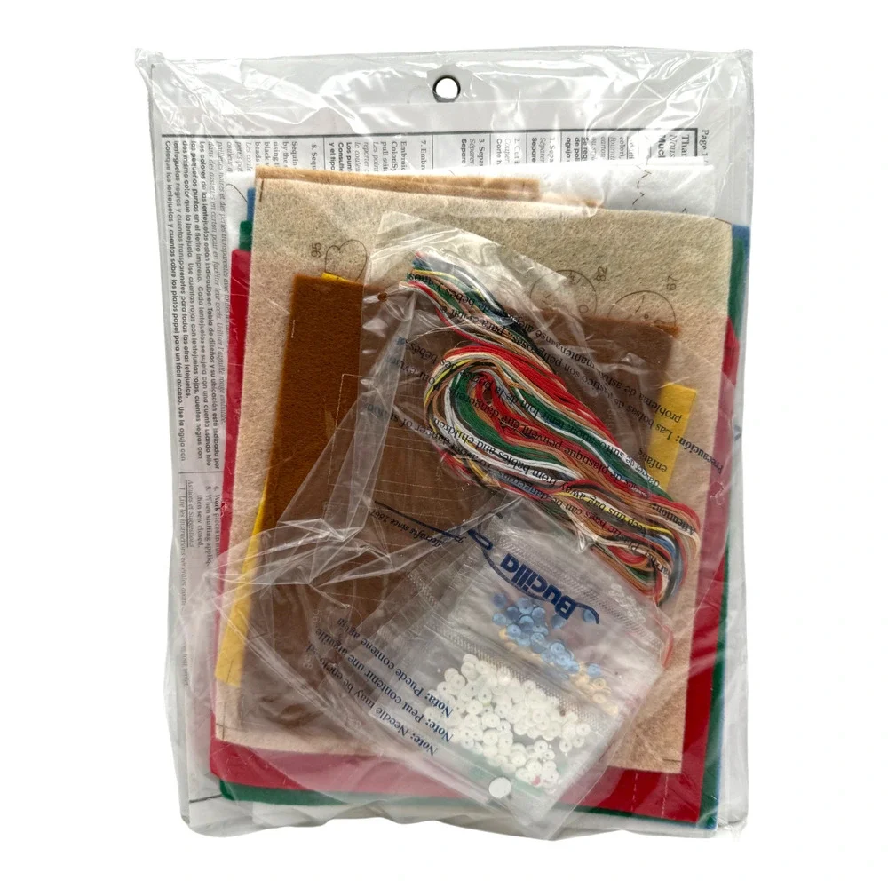 Bucilla Felt Christmas Stocking Kit O Holy Night 84959 Church 18